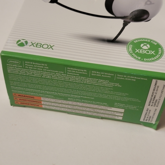 LVL30 Xbox, PC, Wired Chat Headset - Pdp Gaming, White - Picture 7 of 7